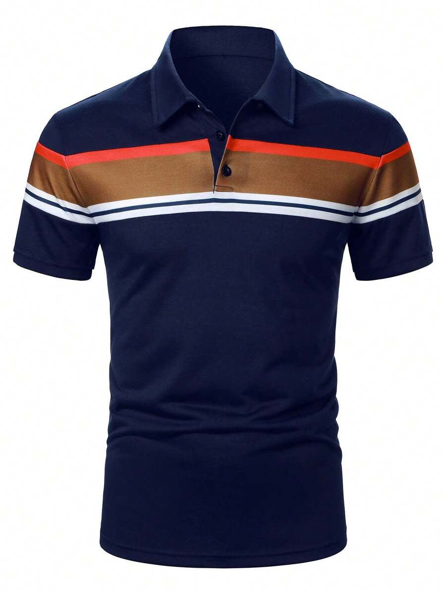 Calvornis Herren Colorblock Ku – Polo Shirt Pique Bewertung und Preis