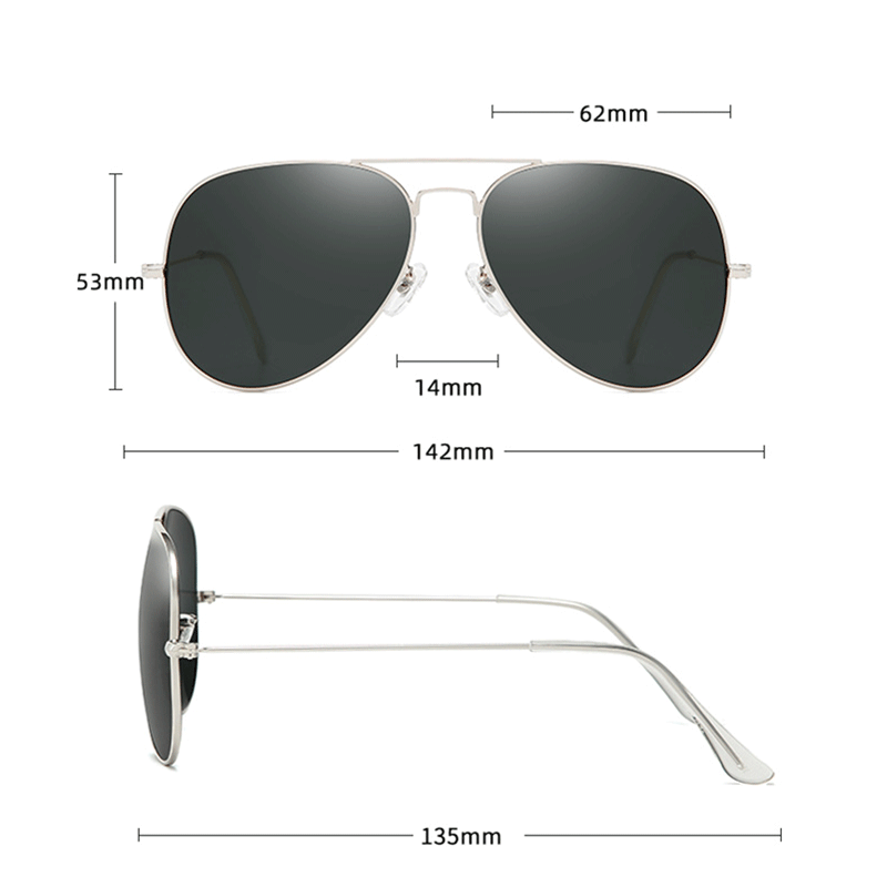 Neue Mode Luftfahrt Sonnenbril – Sunglasses Aviator Polarized Bewertung und Preis